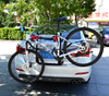 4人用の車の自転車キャリア用のスチール製リアマウントハッチバックバイクデリバリーラック